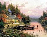 End of a Perfect Day by Thomas Kinkade